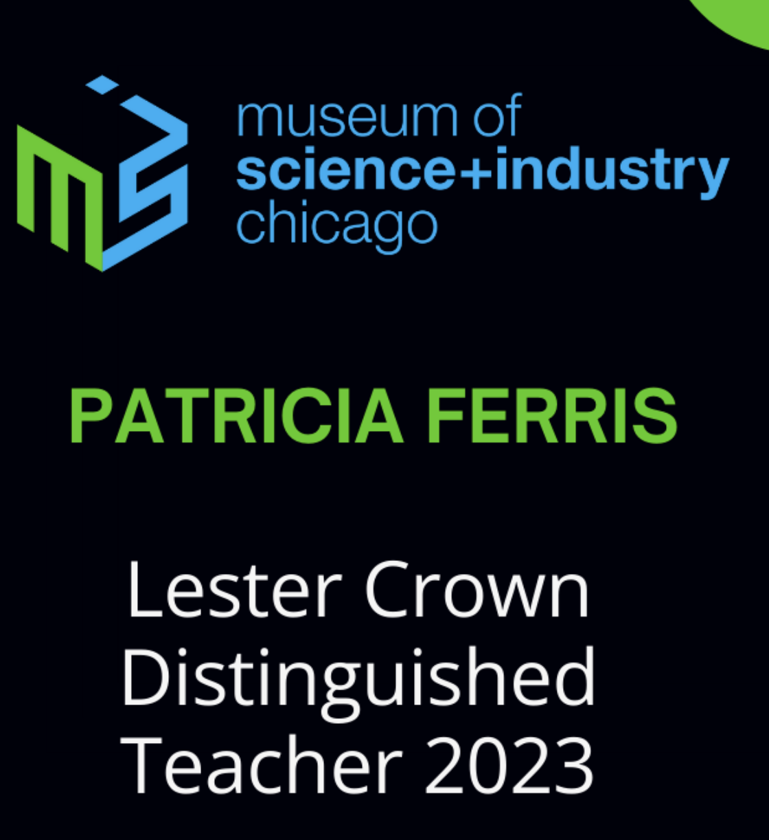 Lester Crown Distinguished Teacher 2023