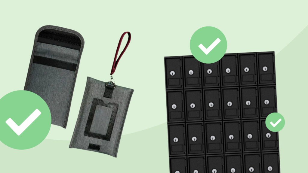 What’s the Better Buy: Cell Phone Storage Pouches vs Storage Lockers
